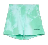 Thumbnail for Chic Mint Green Logo Shorts