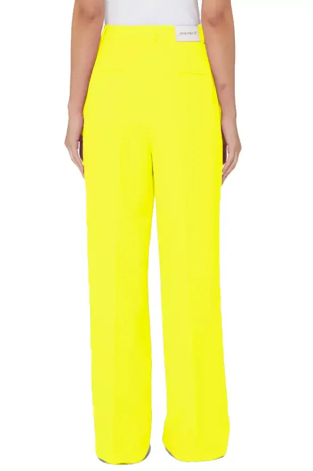 Elegant Soft Yellow Trousers