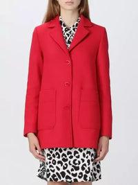 Thumbnail for Chic Pink Wool Blend Jacket