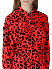 Thumbnail for Elegant Viscose Blend Leopard Print Dress