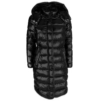 Thumbnail for Chic Long Down Jacket with Hood for Women