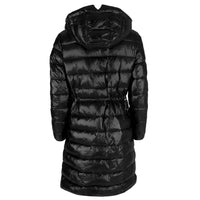 Thumbnail for Chic Long Down Jacket with Hood for Women