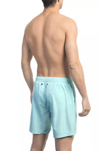 Thumbnail for Elegant Light Blue Swim Shorts