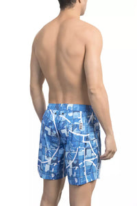 Thumbnail for Elegant Light Blue Swim Shorts