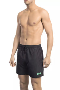 Thumbnail for Elegant Black Logo Swim Shorts