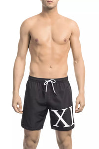 Thumbnail for Elegant Degradé Swim Shorts with Pockets