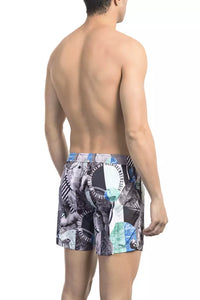 Thumbnail for Vibrant Printed Swim Shorts: Summer Essential