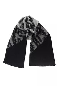 Thumbnail for Elegant Animalier Fantasy Wool-Blend Scarf