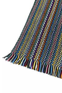 Thumbnail for Geometric Fantasy Chic Fringed Scarf