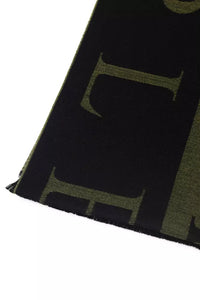 Thumbnail for Elegant Green Fringed Scarf
