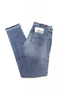 Thumbnail for Elegant Slim-Fit Fringe Jeans