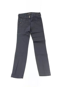 Thumbnail for Elegant Slim-Fit Designer Jeans with Fringe Detail