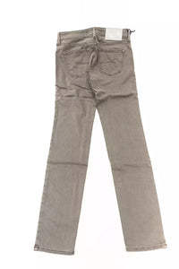 Thumbnail for Chic Vintage-Inspired Gray 5-Pocket Jeans