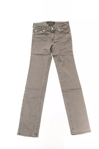 Thumbnail for Chic Vintage-Inspired Gray 5-Pocket Jeans