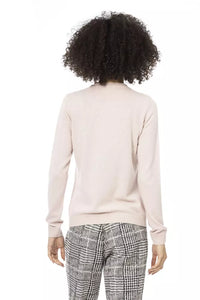 Thumbnail for Chic Pink Woollen Blend Long Sleeve Shirt