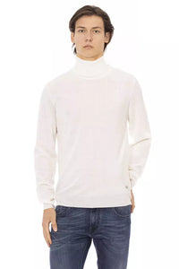 Thumbnail for Elegant Turtleneck Monogram Sweater