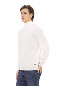 Thumbnail for Elegant Turtleneck Monogram Sweater