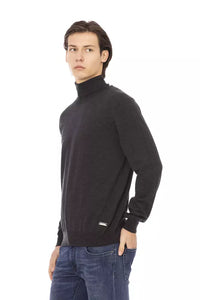 Thumbnail for Elegant Turtleneck Brown Sweater