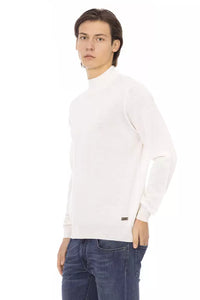 Thumbnail for Elegant White Turtleneck Sweater