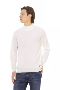 Thumbnail for Elegant White Turtleneck Sweater