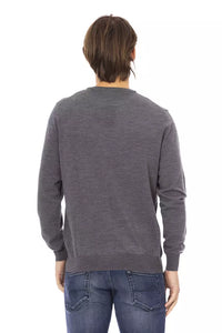 Thumbnail for Elegant Crewneck Monogram Sweater