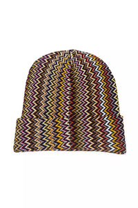 Thumbnail for Geometric Fantasy Wool-Blend Hat