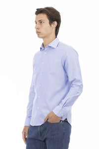 Thumbnail for Elegant Light Blue Cotton Shirt