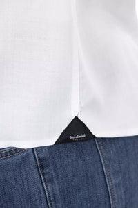 Thumbnail for Elegant Slim Fit White Cotton Shirt
