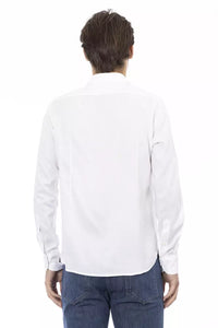 Thumbnail for Elegant Slim Fit White Cotton Shirt