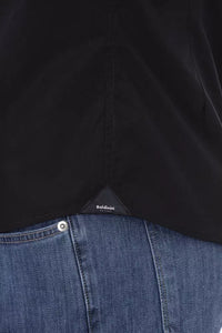 Thumbnail for Elegant Black Slim Fit Cotton Shirt