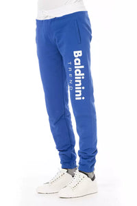 Thumbnail for Elegant Fleece Sport Pants - Lace-Up & Logo Detail