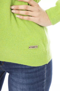 Thumbnail for Elegant Wool-Cashmere Crewneck Sweater