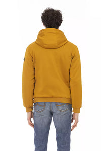 Thumbnail for Elegant Yellow Short Hooded Jacket
