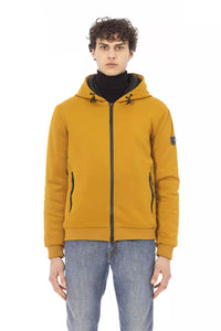 Thumbnail for Elegant Yellow Short Hooded Jacket