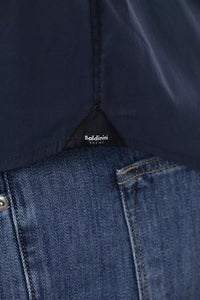 Thumbnail for Sleek Blue Slim-Fit Designer Shirt