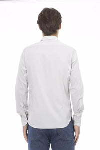 Thumbnail for Sleek Gray Slim Fit Designer Shirt