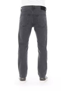 Thumbnail for Chic Gray Regular Fit Men's Jeans