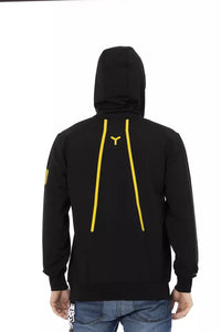 Thumbnail for Sleek Hooded Sweatshirt with Embossed Details
