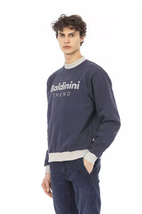 Thumbnail for Elegant Blue Long Sleeve Sweatshirt