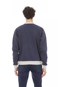Thumbnail for Elegant Blue Long Sleeve Sweatshirt