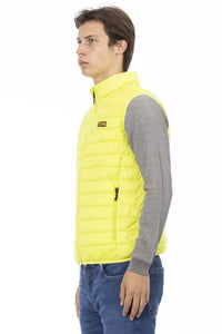 Thumbnail for Sleeveless Yellow Down Jacket