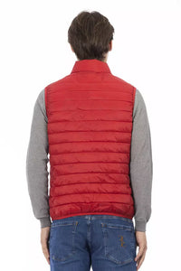 Thumbnail for Sleeveless Red Down Jacket - Sleek & Functional