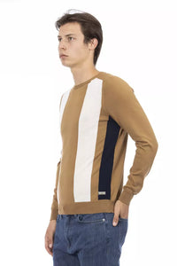 Thumbnail for Elegant Cotton Crew Neck Sweater
