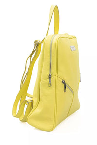 Thumbnail for Sunshine Yellow Leather Backpack