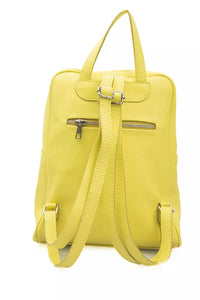 Thumbnail for Sunshine Yellow Leather Backpack