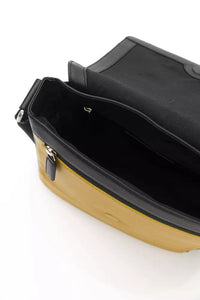 Thumbnail for Elegant Yellow Leather Crossbody Bag