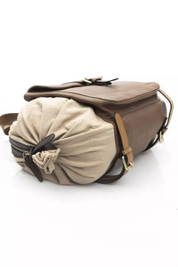 Thumbnail for Elegant Beige Leather Backpack