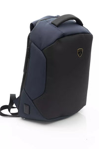 Thumbnail for Sleek Blue Backpack with Signature Logo Detail