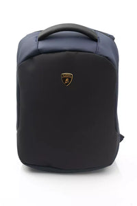 Thumbnail for Sleek Blue Backpack with Signature Logo Detail