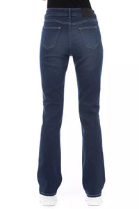 Thumbnail for Tricolor Accent Designer Jeans